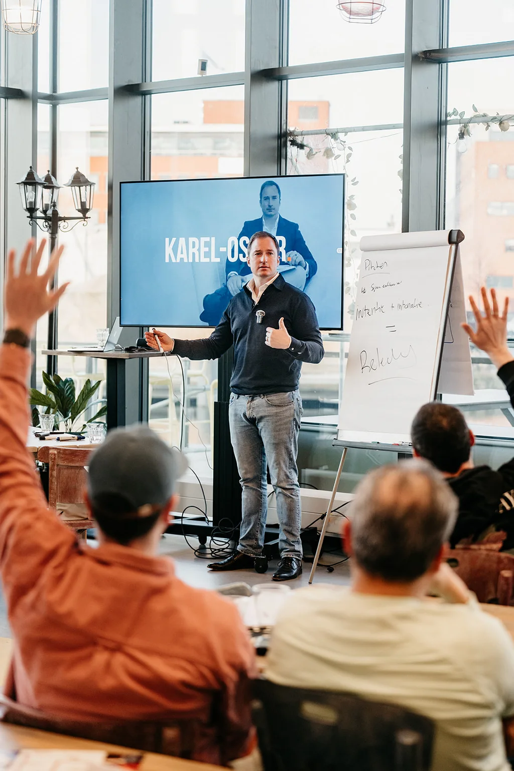 salescoaching na een salestraining
